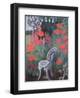 Garden Chair-Lillian Delevoryas-Framed Giclee Print