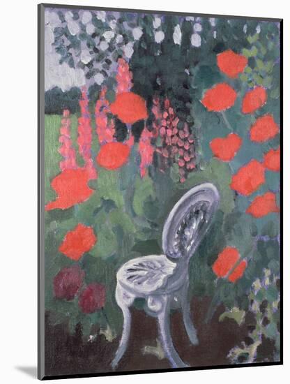 Garden Chair-Lillian Delevoryas-Mounted Giclee Print