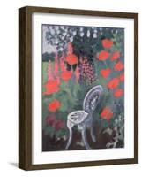 Garden Chair-Lillian Delevoryas-Framed Giclee Print