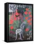 Garden Chair-Lillian Delevoryas-Framed Stretched Canvas