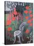 Garden Chair-Lillian Delevoryas-Stretched Canvas