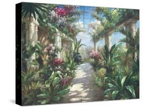 Garden Charm-James Reed-Stretched Canvas