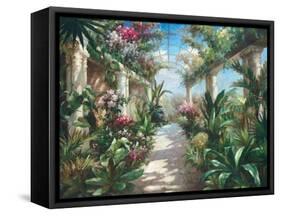 Garden Charm-James Reed-Framed Stretched Canvas
