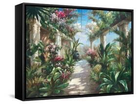 Garden Charm-James Reed-Framed Stretched Canvas