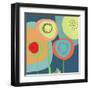 Garden Circles-Jan Weiss-Framed Art Print