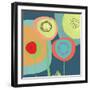 Garden Circles-Jan Weiss-Framed Art Print