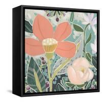 Garden Confetti II-June Vess-Framed Stretched Canvas