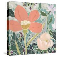 Garden Confetti II-June Vess-Stretched Canvas