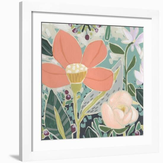 Garden Confetti II-June Vess-Framed Art Print