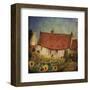 Garden Cottage at Château de Chenonceau, France-Dawne Polis-Framed Art Print