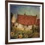 Garden Cottage at Château de Chenonceau, France-Dawne Polis-Framed Art Print