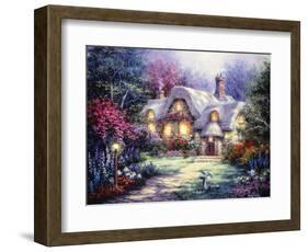 Garden Cottage-Nicky Boehme-Framed Giclee Print