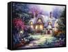 Garden Cottage-Nicky Boehme-Framed Stretched Canvas