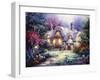 Garden Cottage-Nicky Boehme-Framed Giclee Print