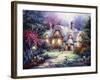 Garden Cottage-Nicky Boehme-Framed Giclee Print