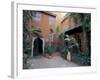 Garden Courtyard in Hotel Palais Salaam, Morocco-Merrill Images-Framed Photographic Print