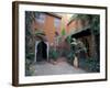 Garden Courtyard in Hotel Palais Salaam, Morocco-Merrill Images-Framed Photographic Print