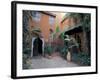 Garden Courtyard in Hotel Palais Salaam, Morocco-Merrill Images-Framed Photographic Print