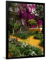 Garden Courtyard, Marrakech, Morocco-Merrill Images-Framed Photographic Print