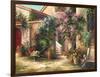 Garden Courtyard-Art Fronckowiak-Framed Art Print