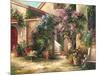 Garden Courtyard-Art Fronckowiak-Mounted Art Print