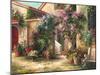 Garden Courtyard-Art Fronckowiak-Mounted Art Print