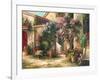 Garden Courtyard-Art Fronckowiak-Framed Art Print