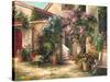 Garden Courtyard-Art Fronckowiak-Stretched Canvas
