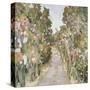 Garden Delight - Path-Tania Bello-Stretched Canvas