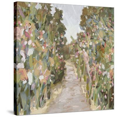 'Garden Delight - Path' Stretched Canvas Print - Tania Bello ...