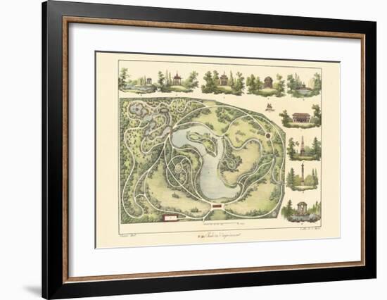 Garden Design I-null-Framed Premium Giclee Print