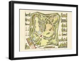 Garden Design III-null-Framed Premium Giclee Print