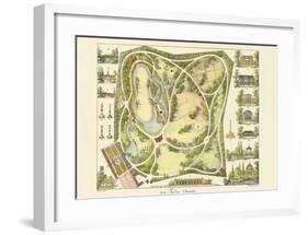 Garden Design III-null-Framed Premium Giclee Print