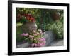 Garden Detail, San Domenico Palace Hotel, Taormina, Sicily, Italy-Walter Bibikow-Framed Photographic Print