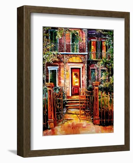 Garden District Gate-Diane Millsap-Framed Art Print