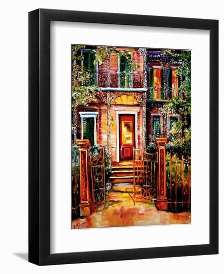 Garden District Gate-Diane Millsap-Framed Art Print