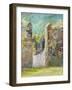 GARDEN DOOR-ALLAYN STEVENS-Framed Art Print