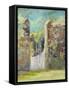 GARDEN DOOR-ALLAYN STEVENS-Framed Stretched Canvas