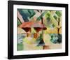 Garden Entrance 1914-Auguste Macke-Framed Giclee Print