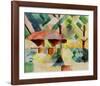 Garden Entrance 1914-Auguste Macke-Framed Giclee Print