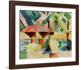 Garden Entrance 1914-Auguste Macke-Framed Giclee Print