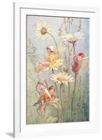 Garden Fairies-null-Framed Art Print