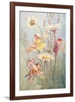 Garden Fairies-null-Framed Art Print