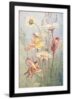 Garden Fairies-null-Framed Art Print