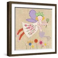 Garden Fairy Princess-Paula Joerling-Framed Art Print