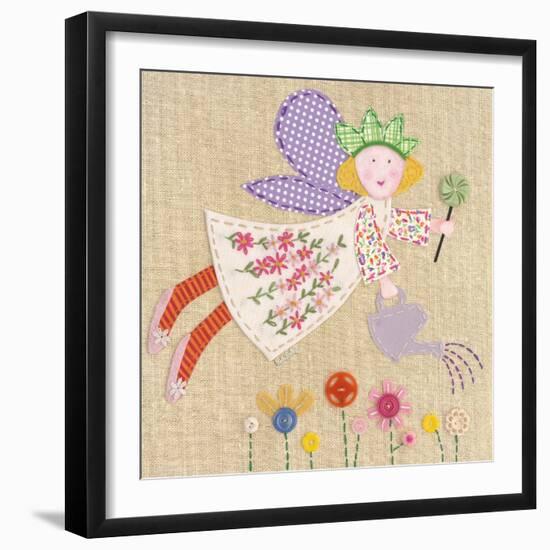 Garden Fairy Princess-Paula Joerling-Framed Art Print