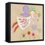 Garden Fairy Princess-Paula Joerling-Framed Stretched Canvas