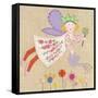 Garden Fairy Princess-Paula Joerling-Framed Stretched Canvas