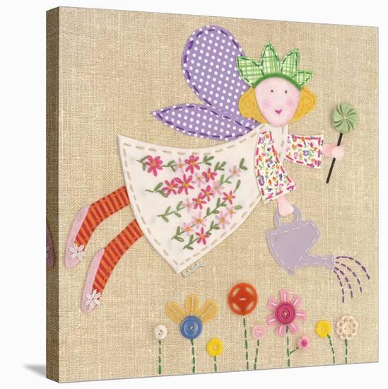 Garden Fairy Princess-Paula Joerling-Stretched Canvas