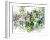 Garden Fence-Chamira Young-Framed Art Print